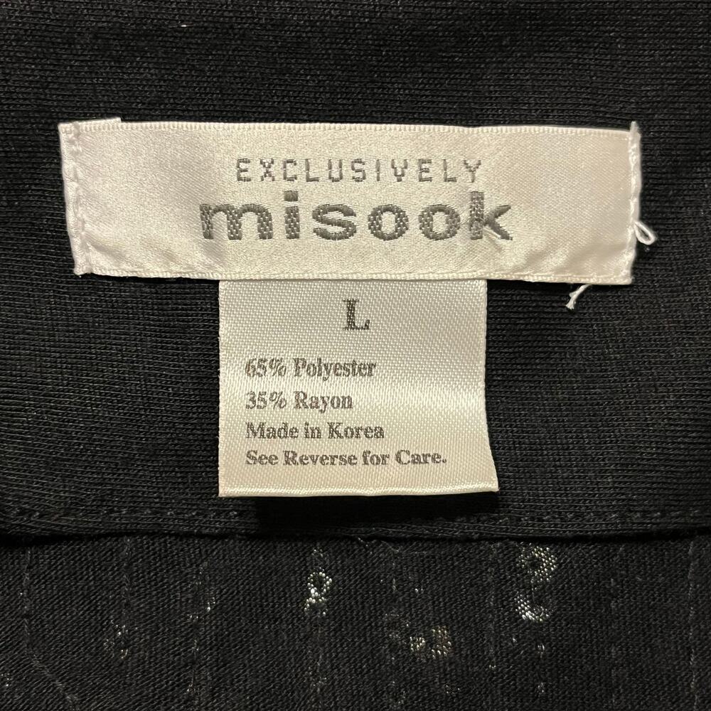 Exclusively Misook Black Silver Sequin Cocktail S… - image 8